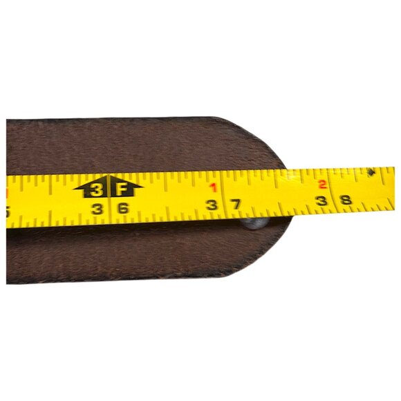 Polo Ralph Lauren Belt Mens 32/30 Brown Leather Equestrian Heritage Gentleman - Picture 9 of 16